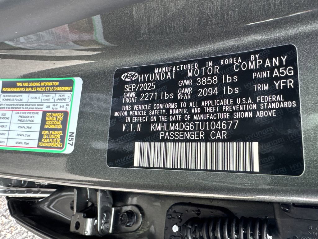 New 2026 Hyundai Elantra Sport w/ Cargo Package image 22