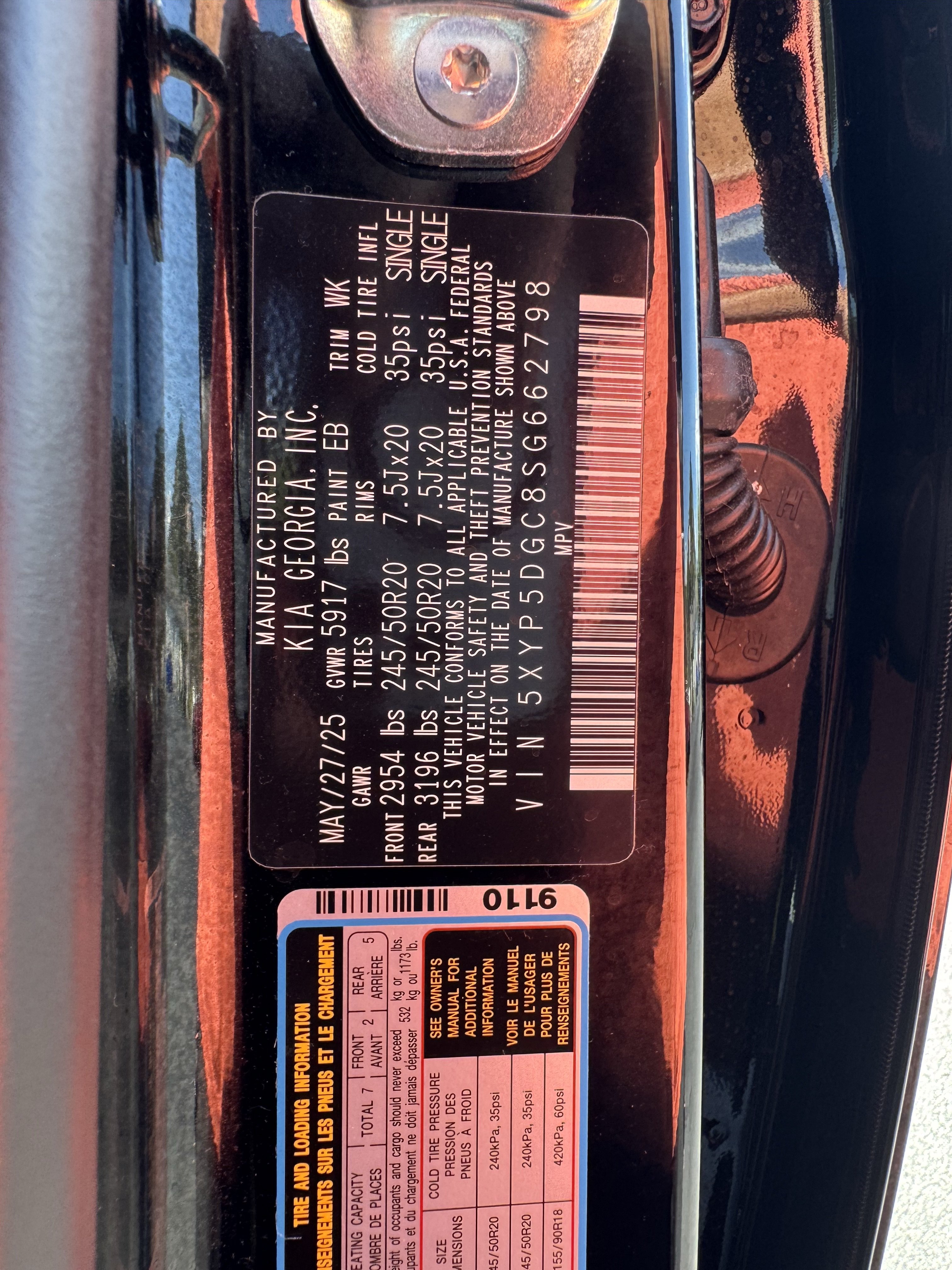 Used 2025 Kia Telluride SX Prestige AWD/4WD image 33