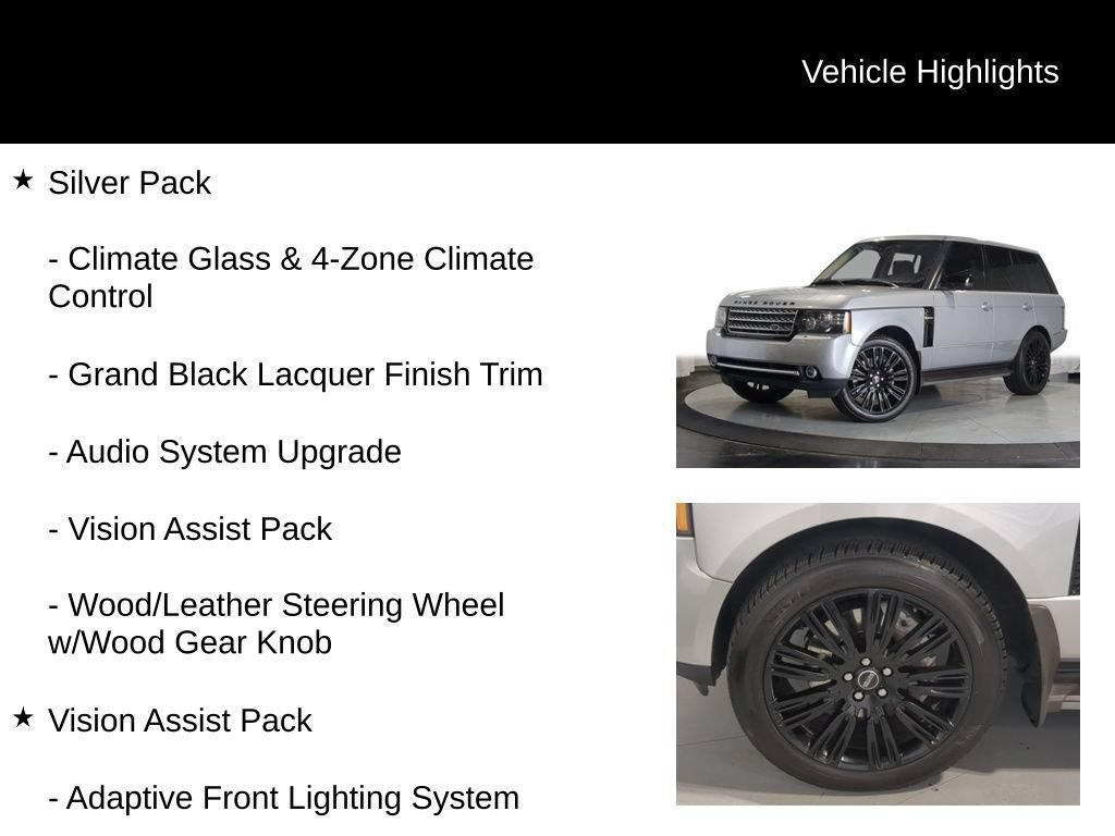 Used 2012 Land Rover Range Rover Supercharged AWD/4WD image 6