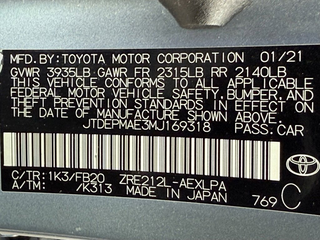 Used 2021 Toyota Corolla LE image 40