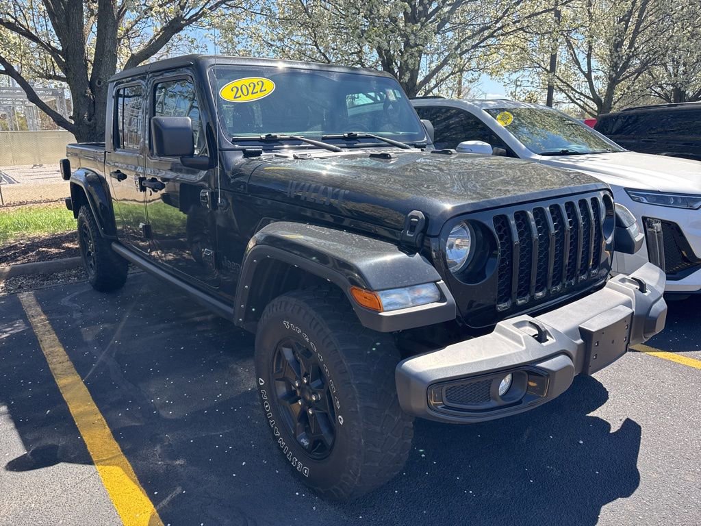 Certified 2022 Jeep Gladiator Willys AWD/4WD image 6