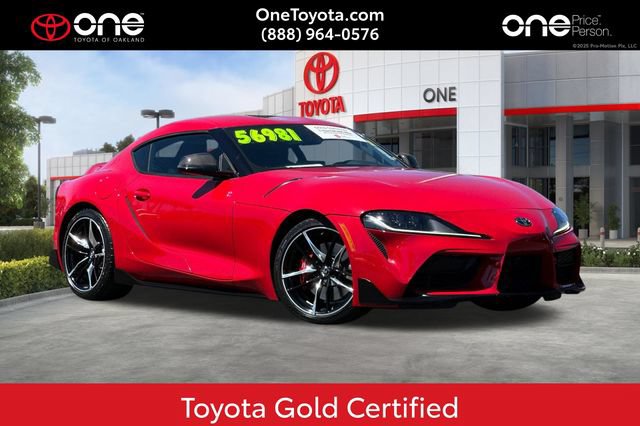 Certified 2021 Toyota Supra Premium w/ Driver Assist Package RWD image 1