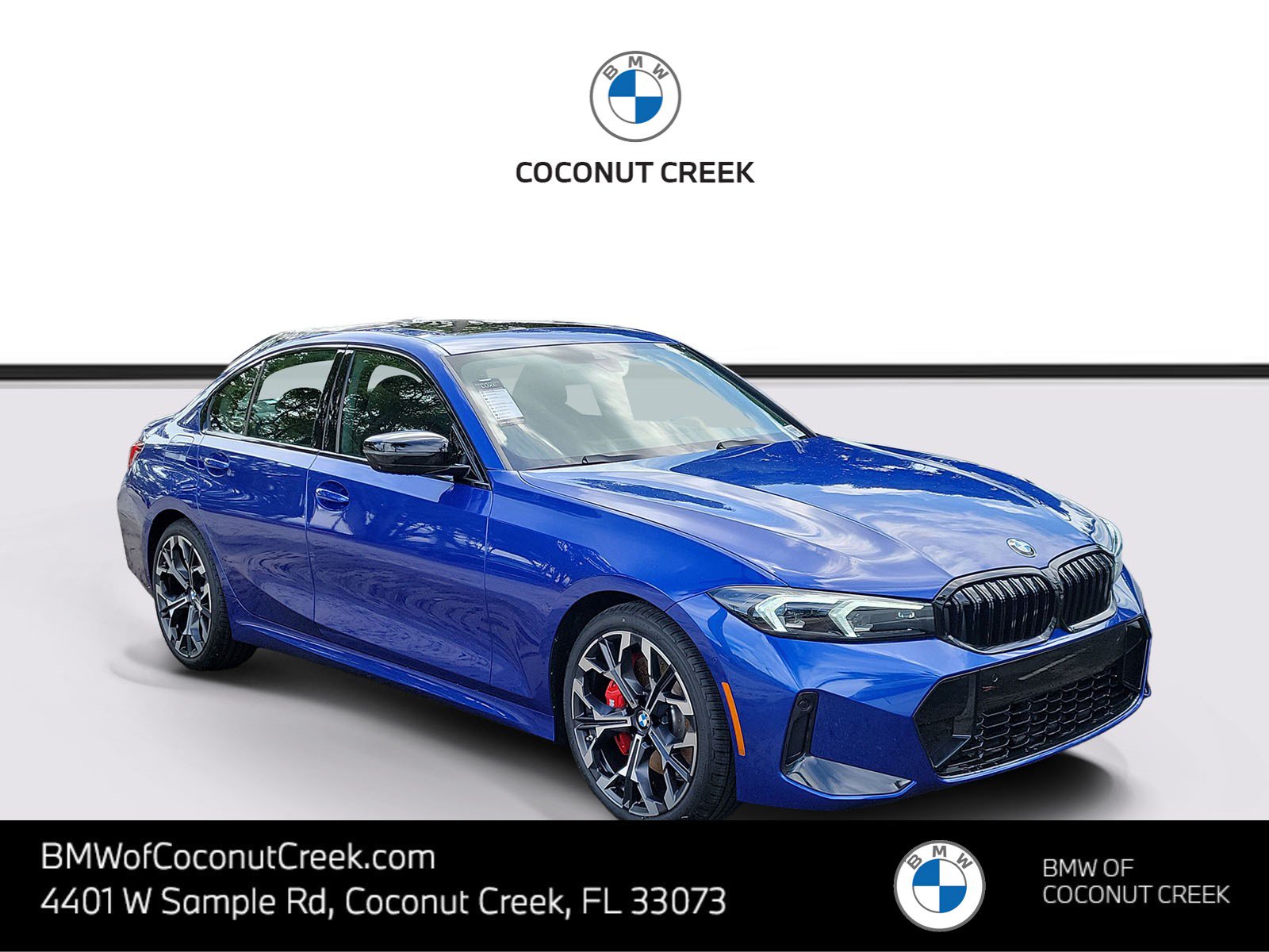 New 2026 BMW 330i Sedan w/ M Sport Package RWD image 1
