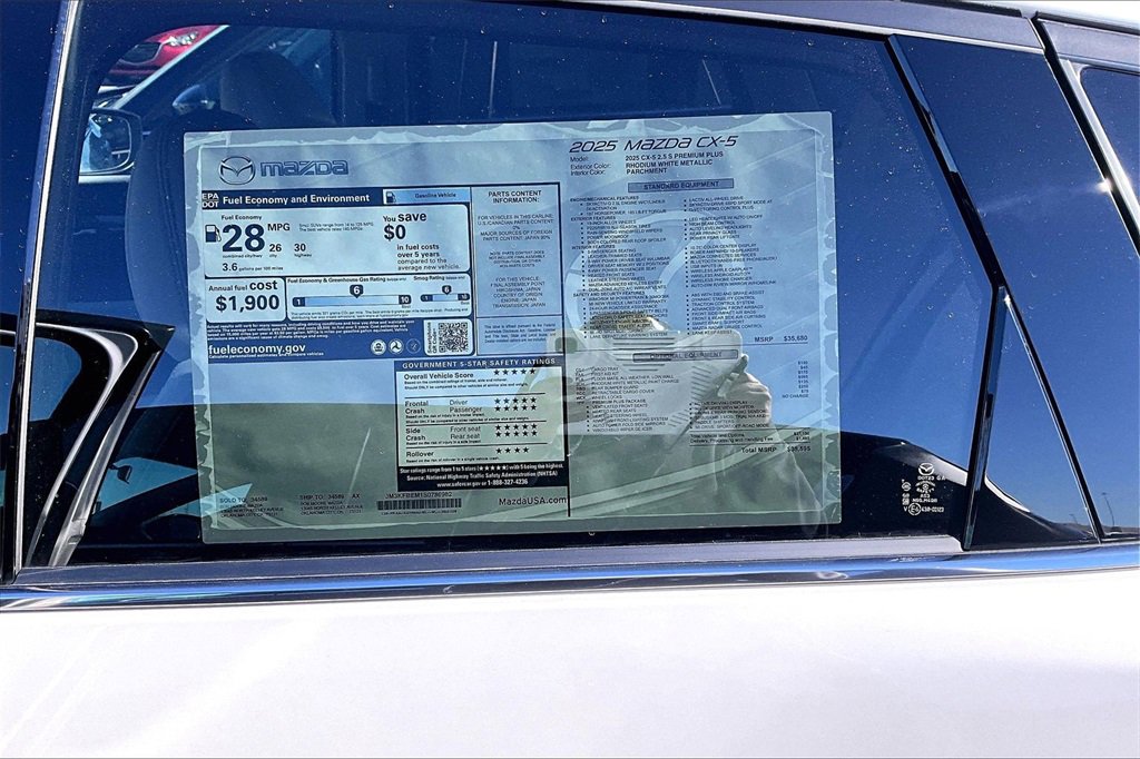 New 2025 MAZDA CX-5 AWD 2.5 S w/ Premium Plus Pkg image 13