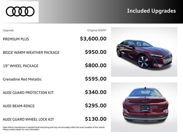 Certified 2025 Audi A5 2.0T Premium Plus w/ Premium Plus AWD/4WD image 5