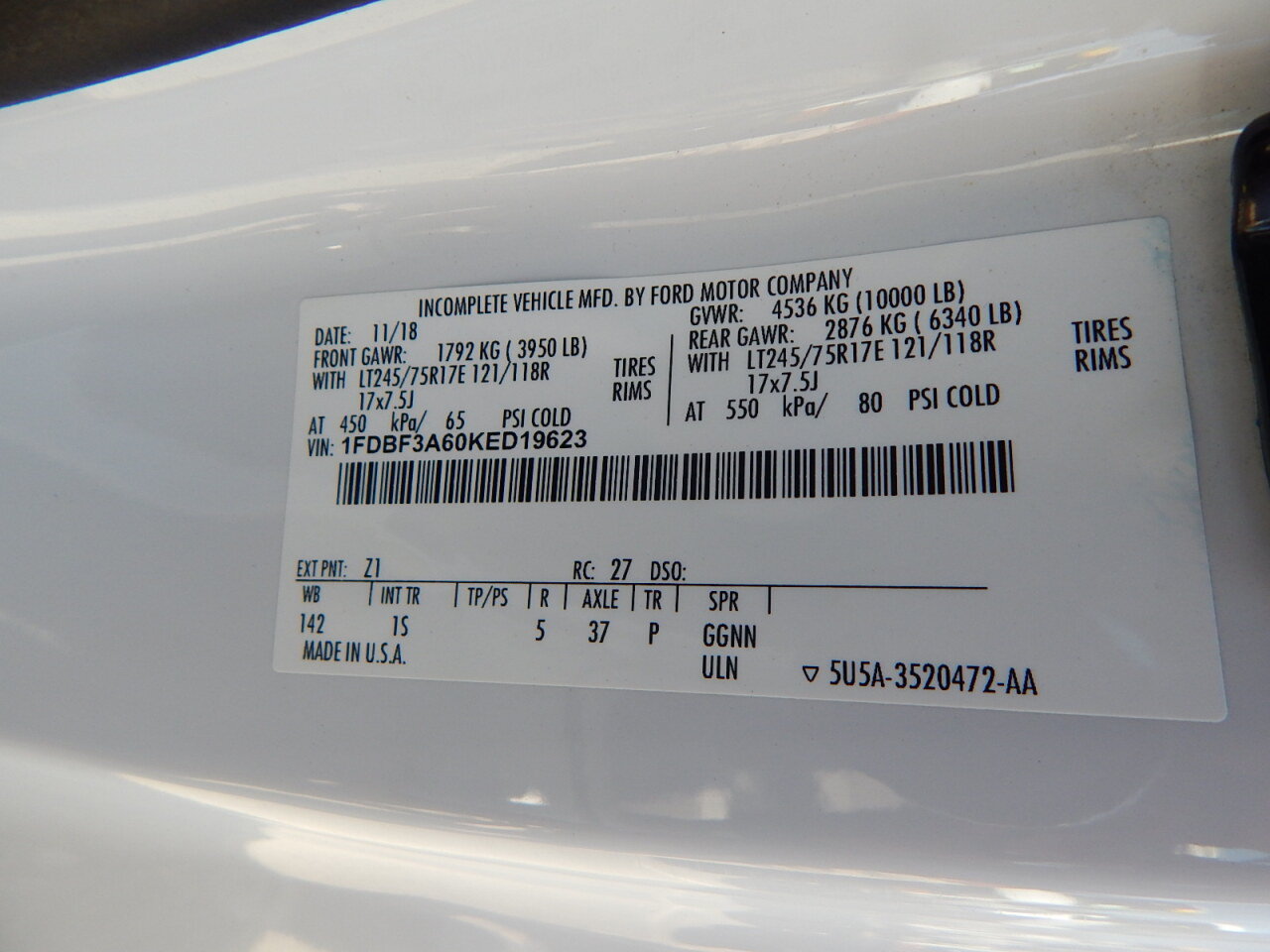 Used 2019 Ford F350 XL w/ Power Equipment Group RWD image 29