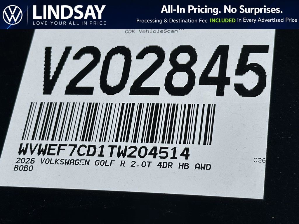 New 2026 Volkswagen Golf w/ Euro Style Package image 22