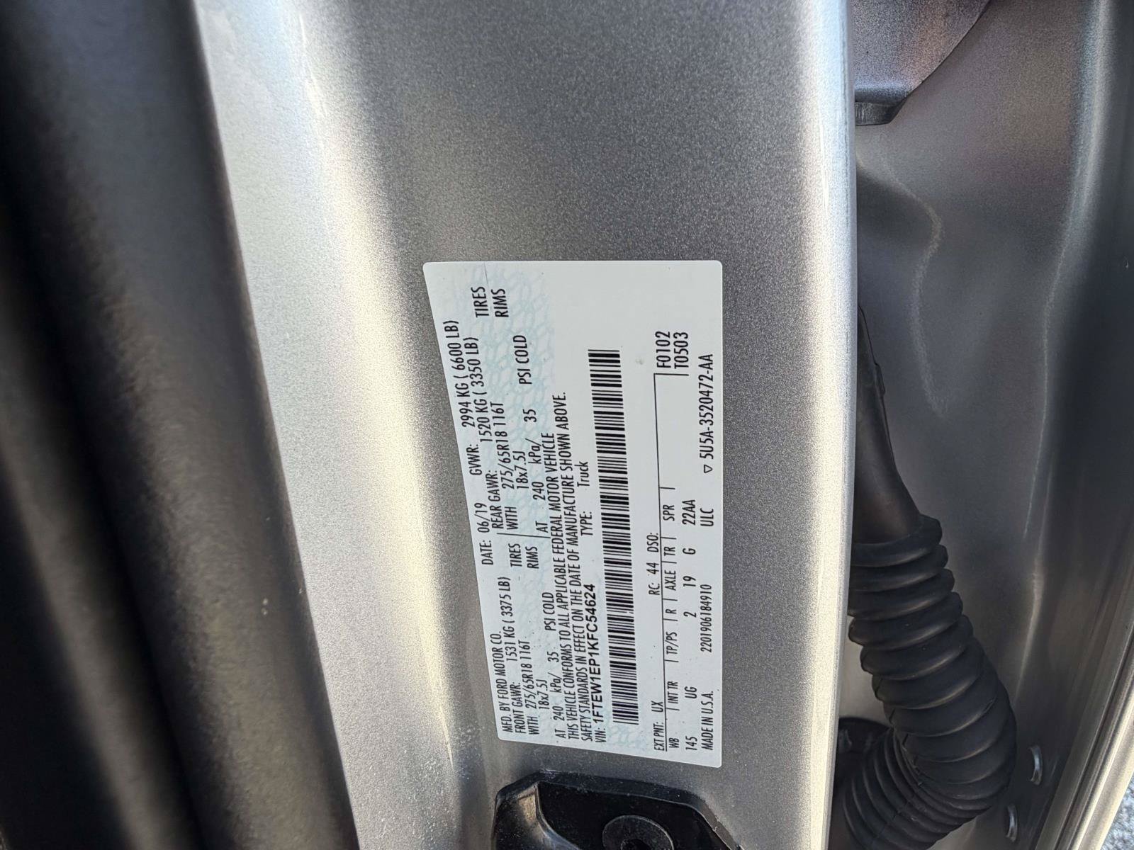 Used 2019 Ford F150 XLT w/ Equipment Group 302A Luxury AWD/4WD image 33