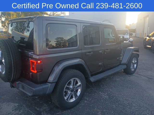 Certified 2020 Jeep Wrangler Unlimited Sahara AWD/4WD image 5