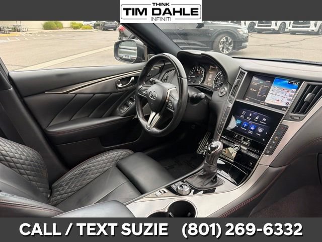 Used 2019 INFINITI Q50 Red Sport 400 w/ Sensory Package AWD/4WD image 13