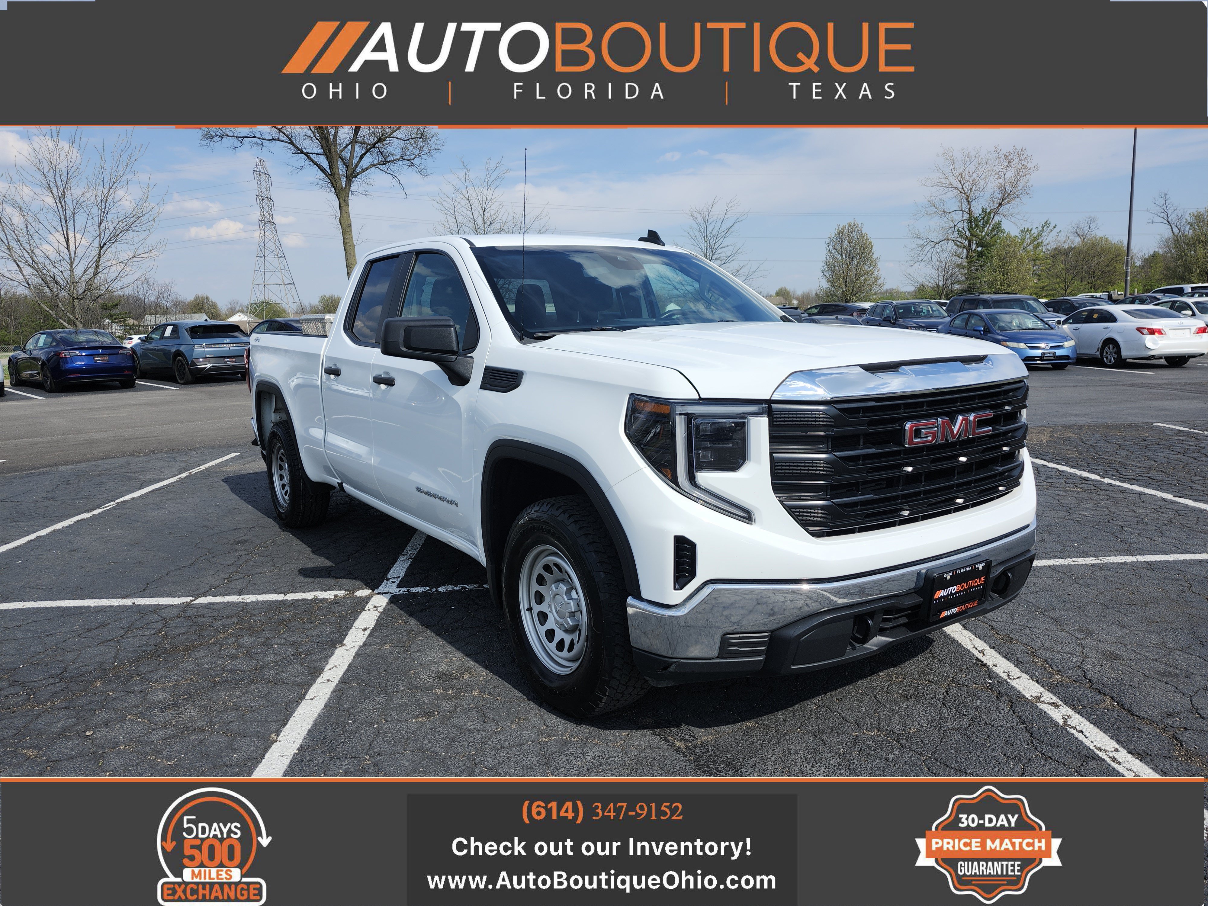 Used 2024 GMC Sierra 1500 Pro w/ Pro Value Package AWD/4WD image 1