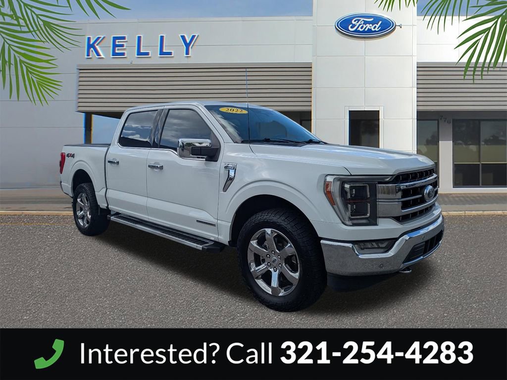 Used 2022 Ford F150 Lariat w/ Equipment Group 502A High AWD/4WD image 4
