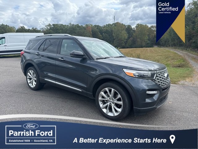 Certified 2022 Ford Explorer Platinum w/ Equipment Group 601A
