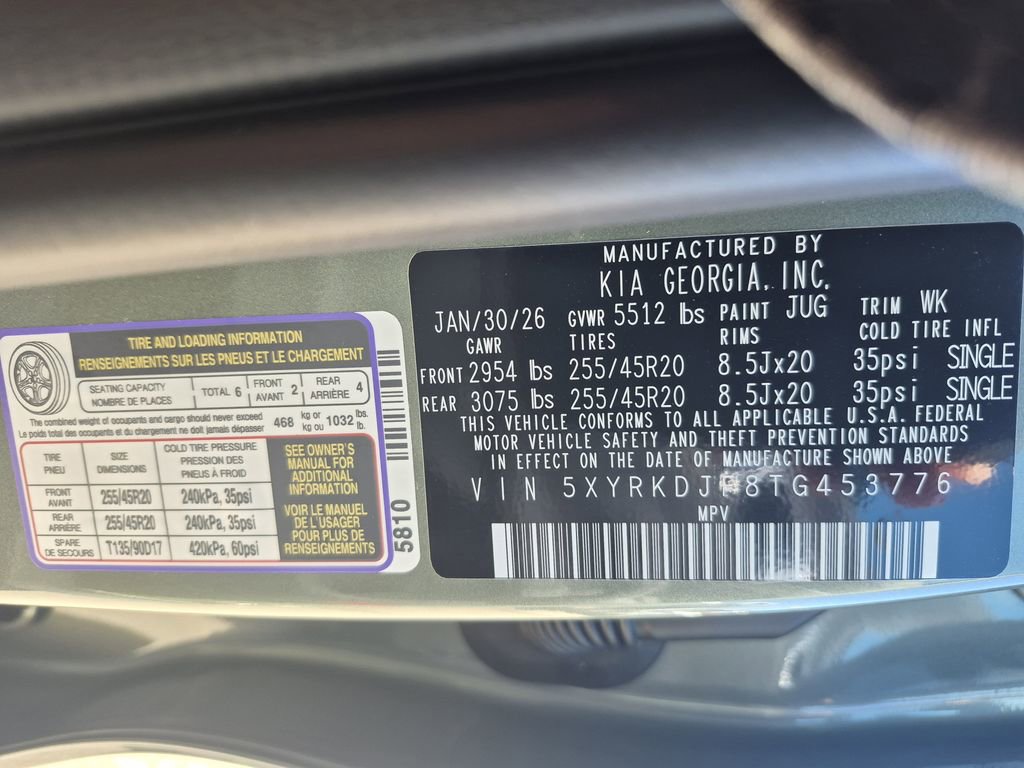 New 2026 Kia Sorento SX AWD/4WD image 27