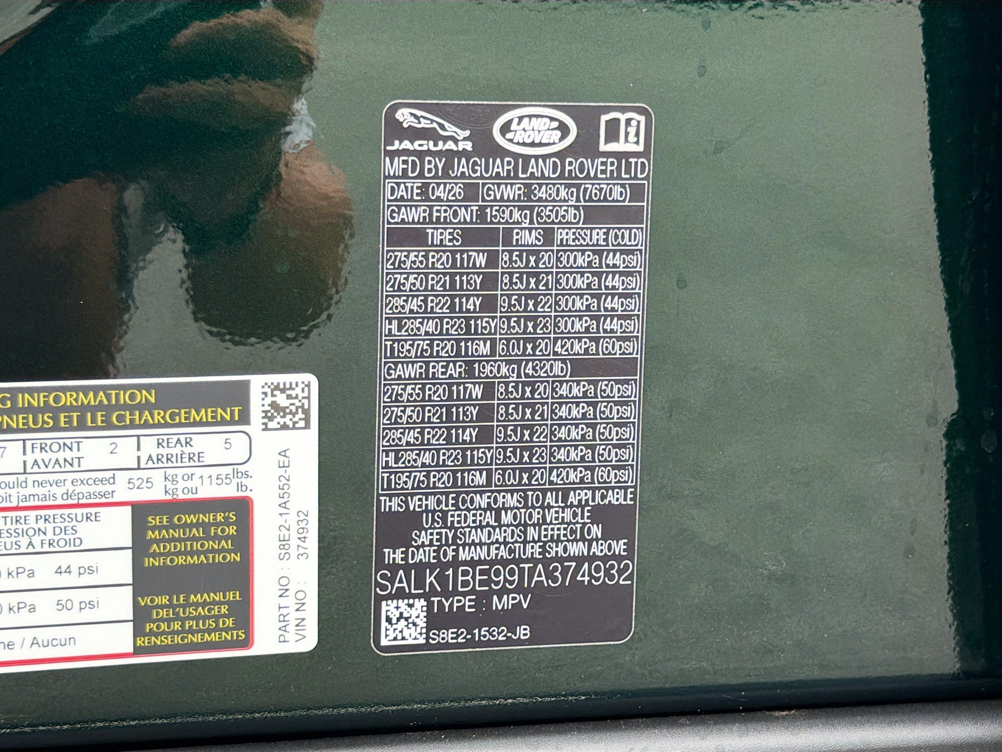 New 2026 Land Rover Range Rover Long Wheelbase Autobiography AWD/4WD image 44