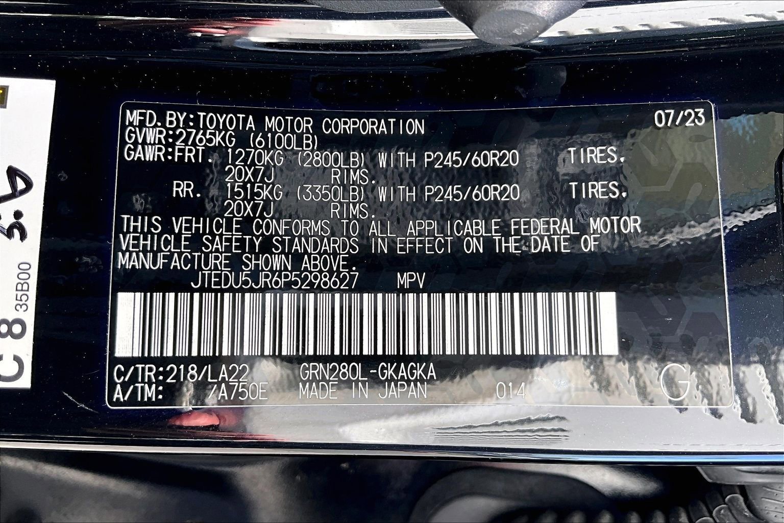 Used 2023 Toyota 4Runner Limited RWD image 36