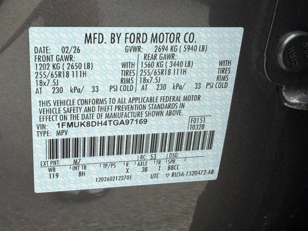 New 2026 Ford Explorer Active AWD/4WD image 14