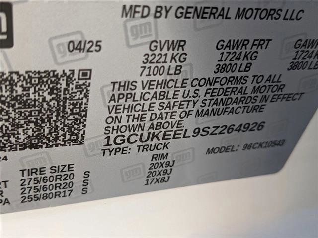 New 2025 Chevrolet Silverado 1500 RST image 17