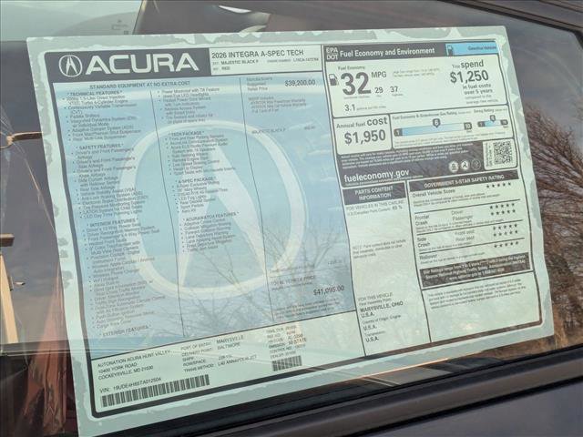 New 2026 Acura Integra A-Spec image 19