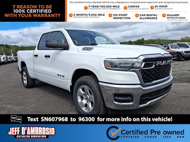 Certified 2025 RAM 1500 Tradesman AWD/4WD image 1