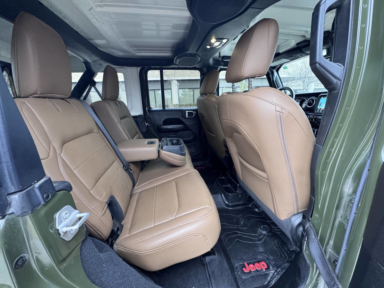 Used 2021 Jeep Wrangler Unlimited Sahara w/ Uconnect 4C Nav & Sound Group image 23