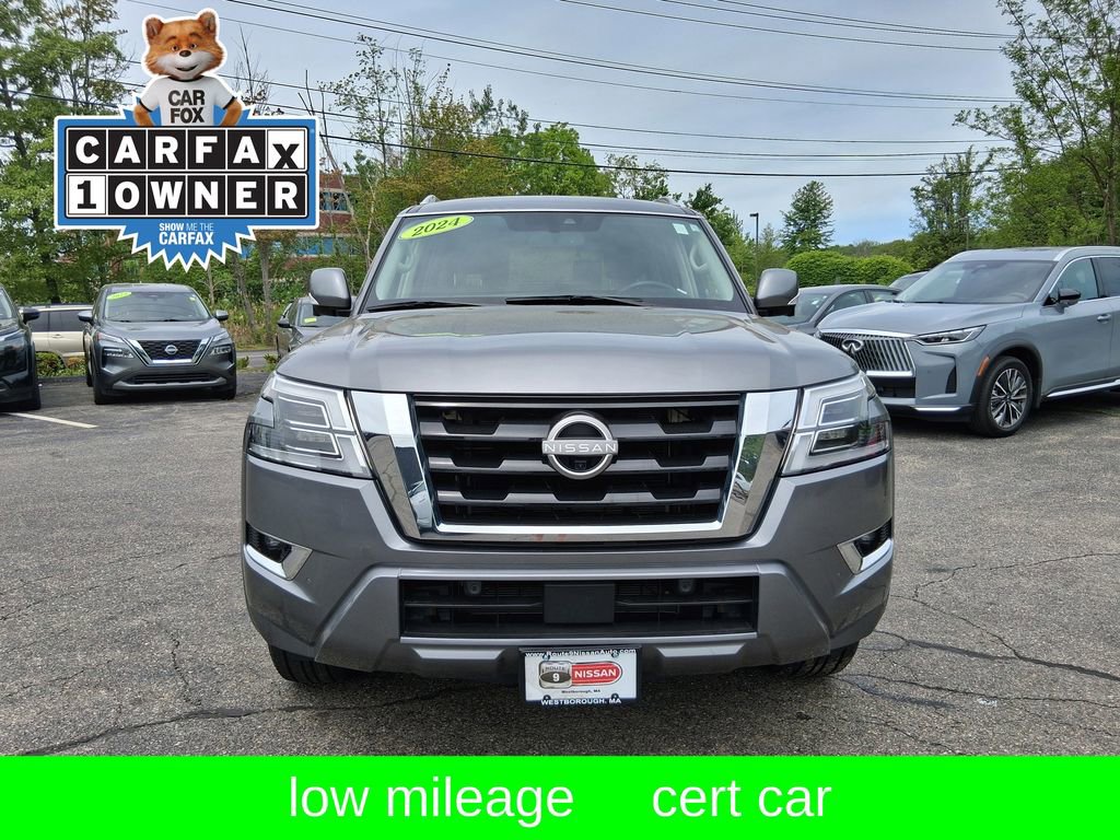 Certified 2024 Nissan Armada SL w/ Captain's Chairs Package AWD/4WD image 3