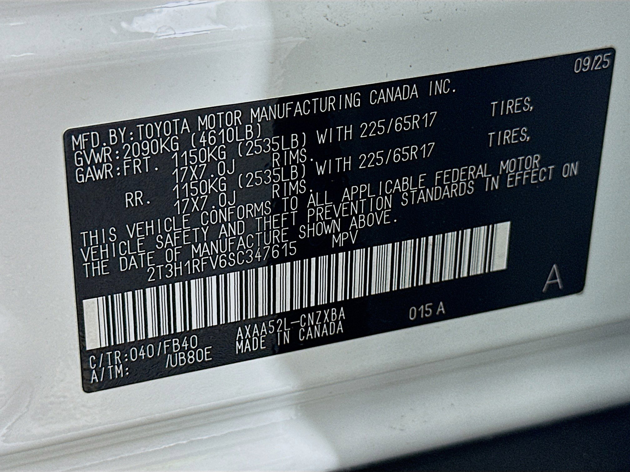 Used 2025 Toyota RAV4 LE image 12