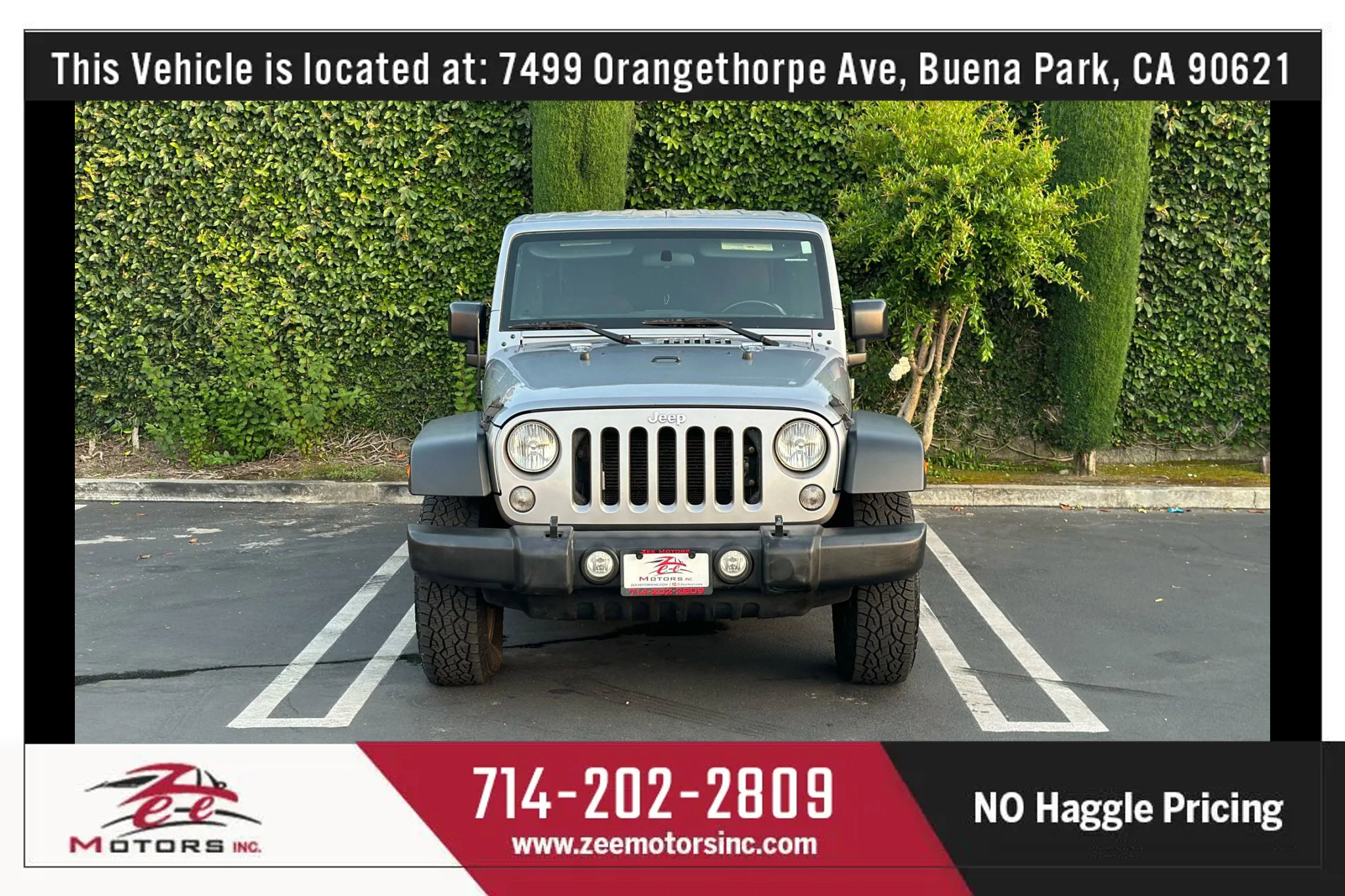 Used 2017 Jeep Wrangler Sport w/ Quick Order Package 24S image 14