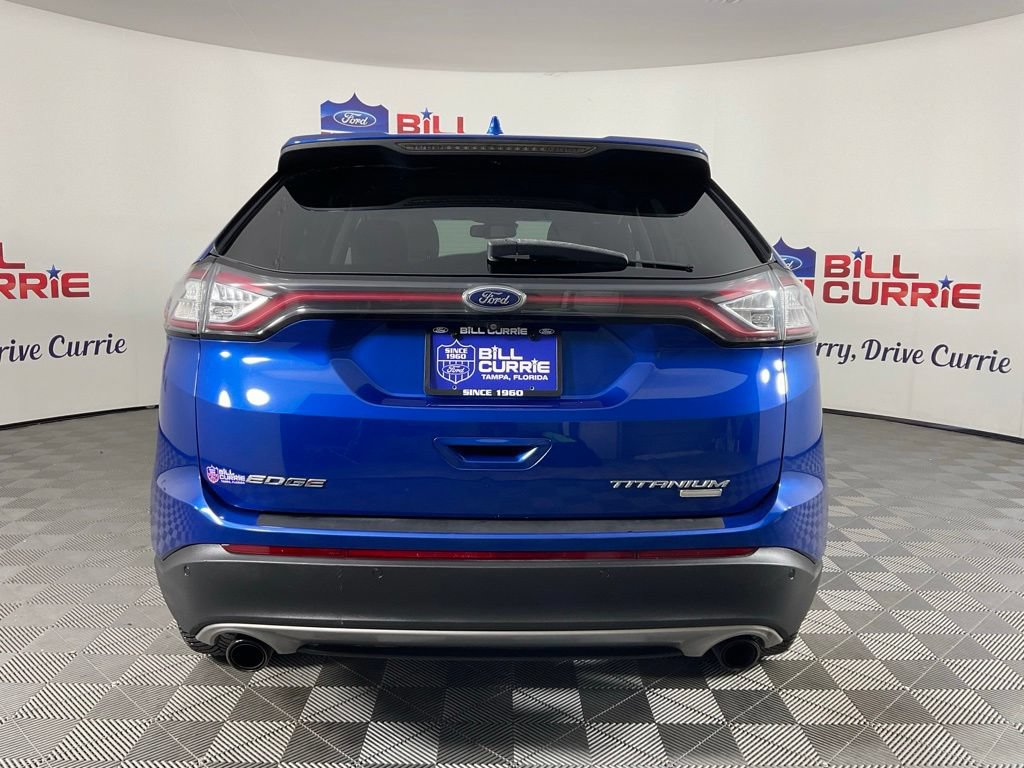 Used 2018 Ford Edge Titanium w/ Ford Safe & Smart Package FWD image 4