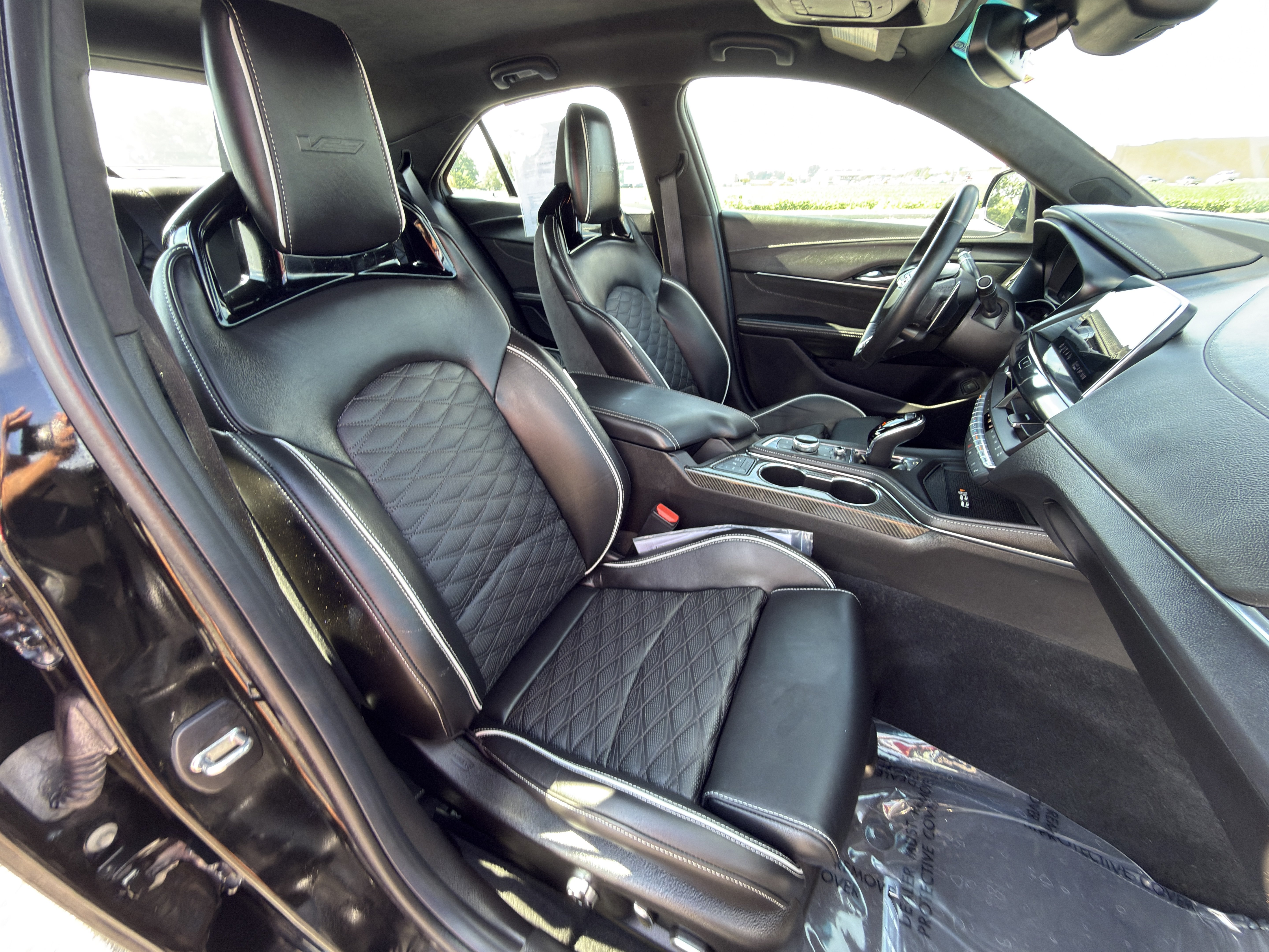 Certified 2023 Cadillac CT4 V Blackwing w/ Driver Assist Package RWD image 13