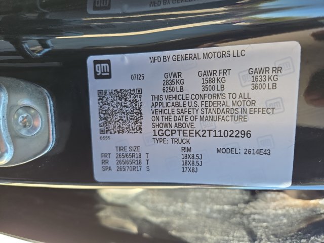 Certified 2026 Chevrolet Colorado Trail Boss AWD/4WD image 25