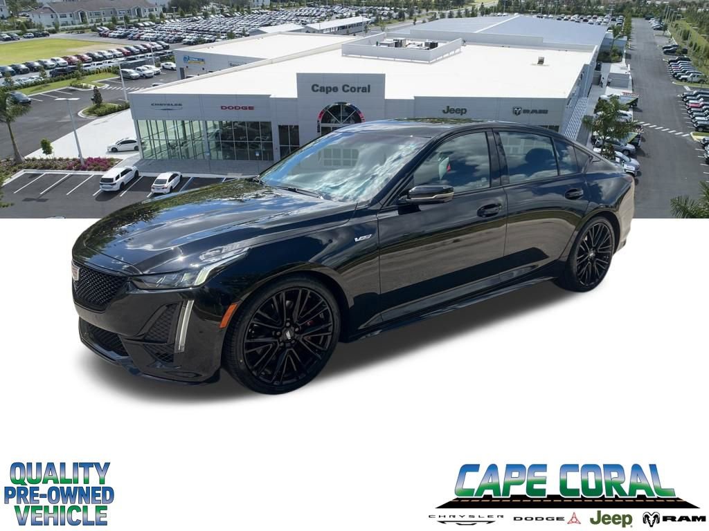 Used 2022 Cadillac CT5 V w/ Premium Package image 1