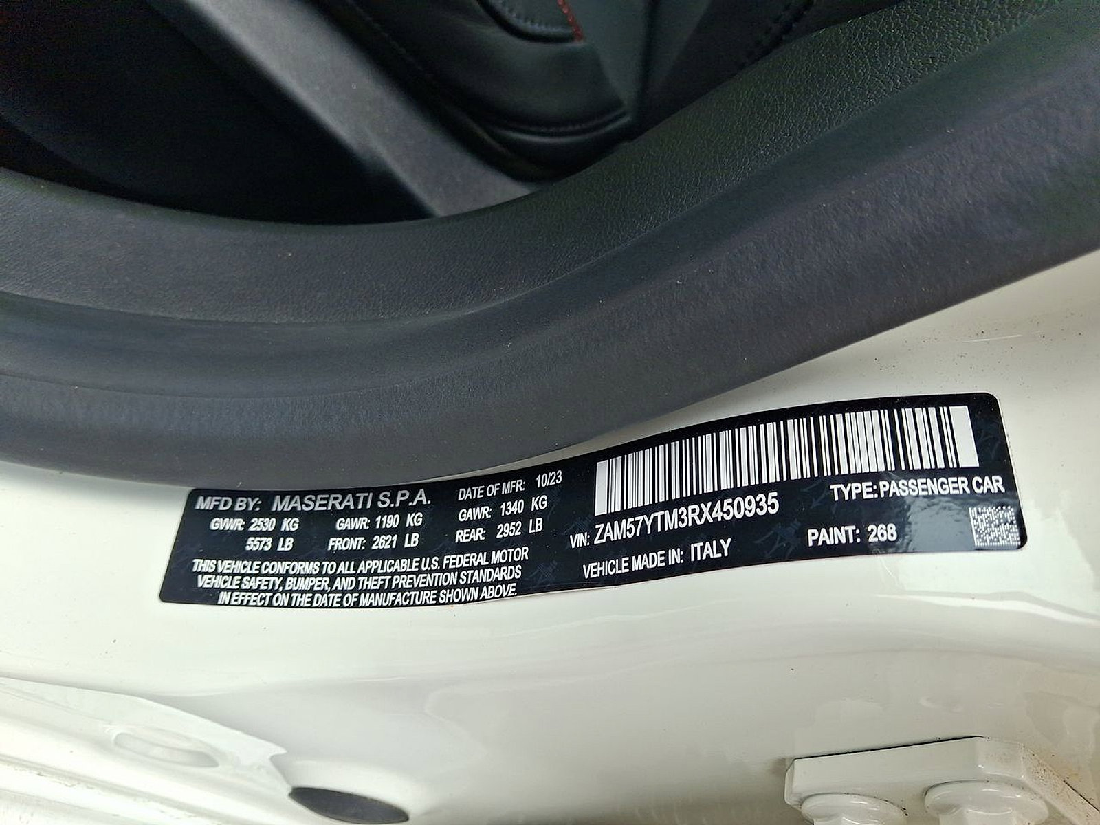 New 2024 Maserati Ghibli Modena Ultima Q4 image 18