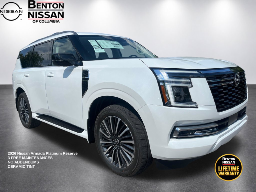 New 2026 Nissan Armada Platinum Reserve AWD/4WD 360° Tour