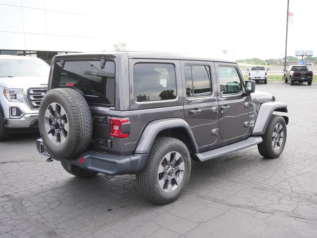 Used 2020 Jeep Wrangler Unlimited Sahara w/ Uconnect 4C Nav & Sound Group AWD/4WD image 10