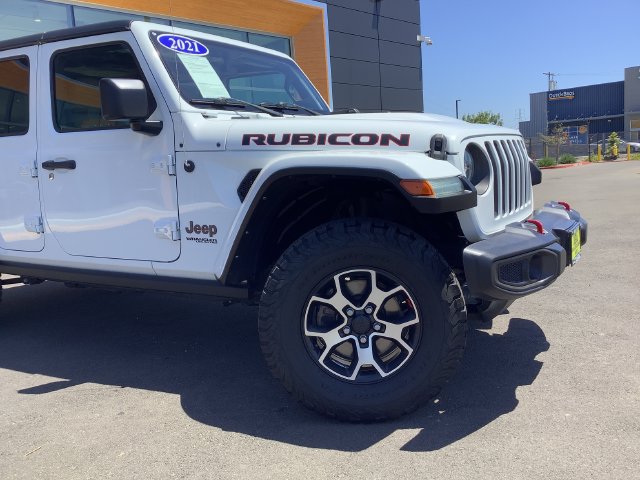 Used 2021 Jeep Wrangler Unlimited Rubicon AWD/4WD image 3
