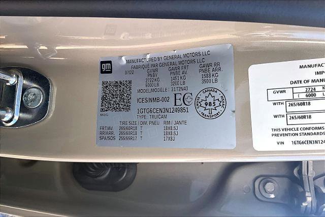 Used 2022 GMC Canyon Elevation w/ Trailering Package image 20