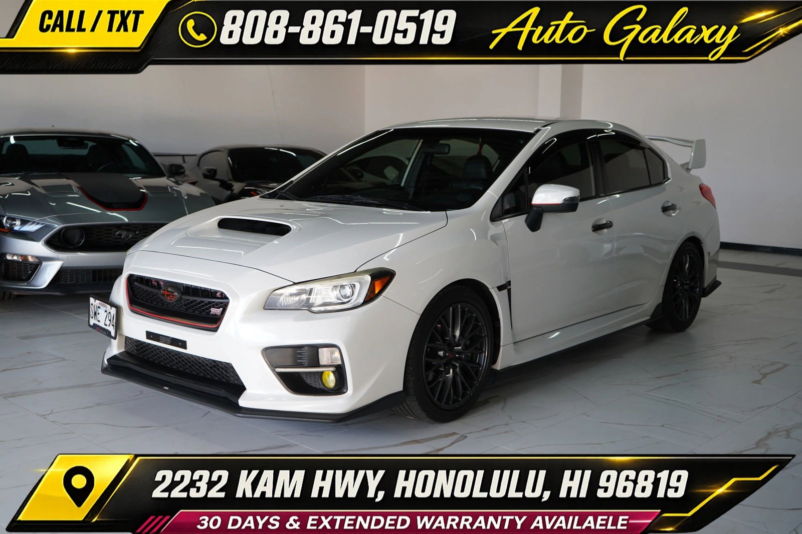 Used 2016 Subaru WRX STI AWD/4WD image 1