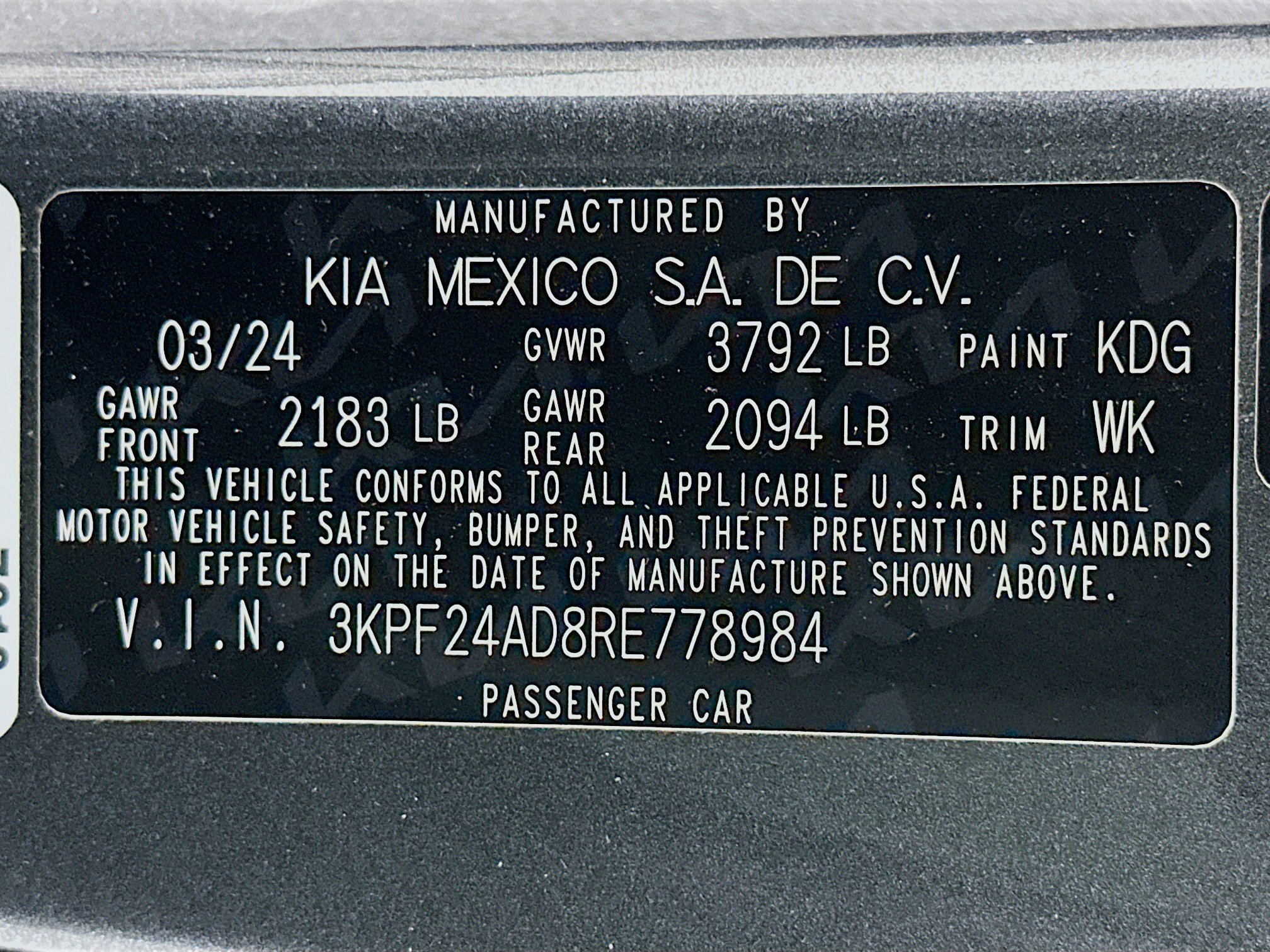 Used 2024 Kia Forte LXS image 12