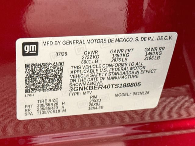 New 2026 Chevrolet Blazer RS w/ Driver Confidence II Package FWD image 35