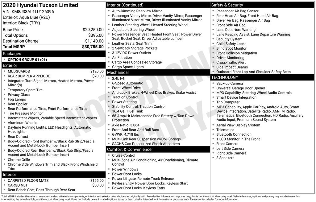 Used 2020 Hyundai Tucson Limited FWD image 5