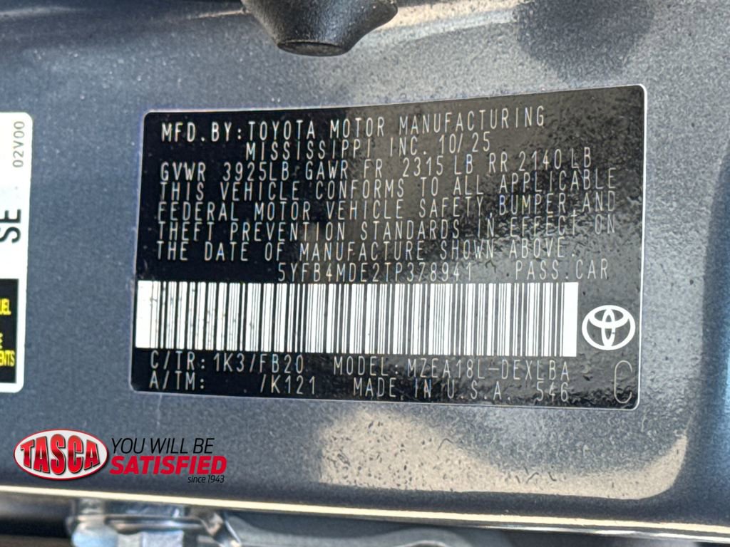 Used 2026 Toyota Corolla LE FWD image 42