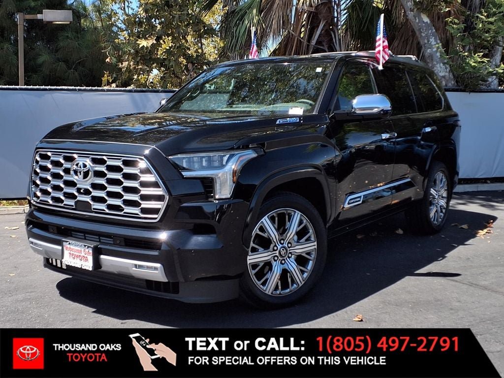 New 2026 Toyota Sequoia Capstone AWD/4WD image 1
