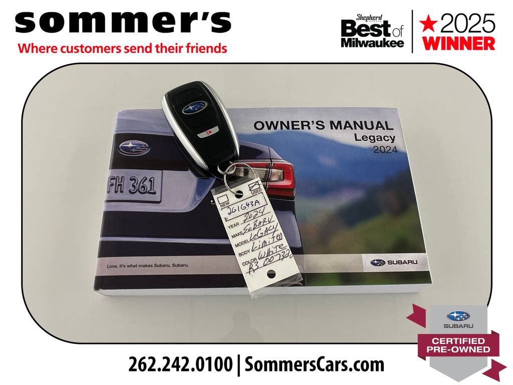 Certified 2024 Subaru Legacy Limited AWD/4WD image 27