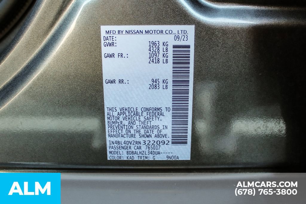 Used 2024 Nissan Altima 2.5 SV image 39