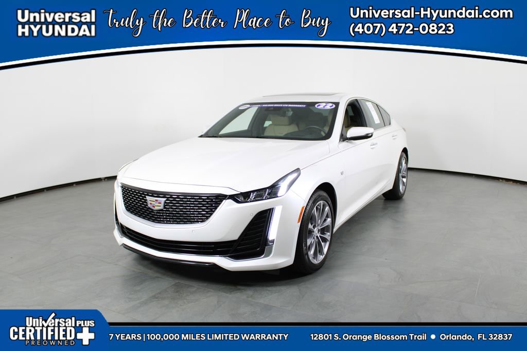 Used 2022 Cadillac CT5 Premium Luxury w/ Parking Package