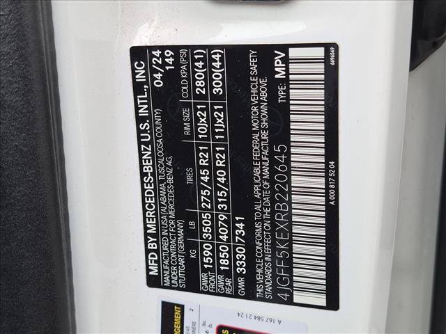Certified 2024 Mercedes-Benz GLS 450 4MATIC image 24