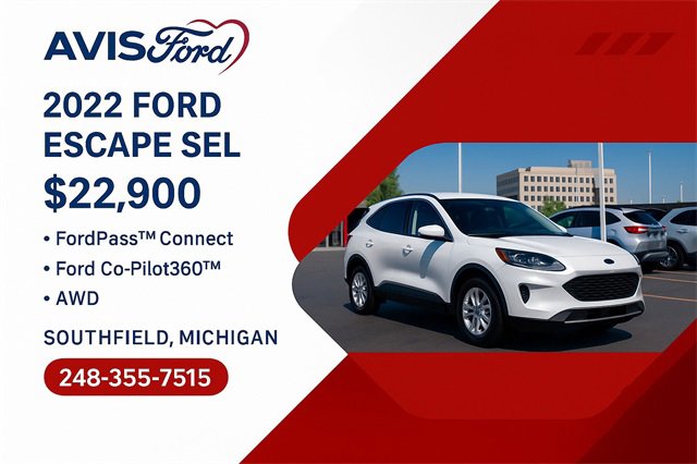 Used 2022 Ford Escape SEL