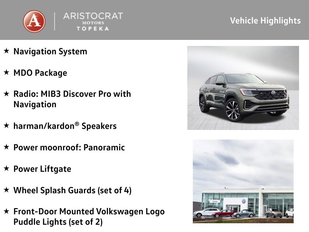 New 2026 Volkswagen Atlas Cross Sport SEL Premium R-Line image 2