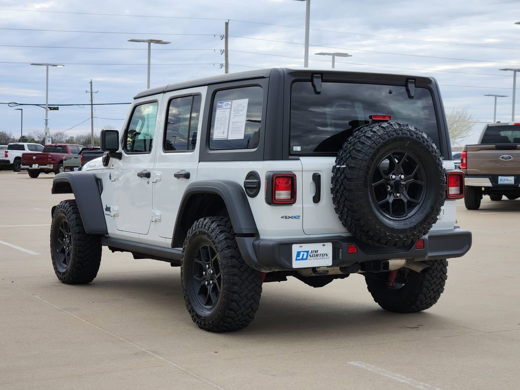 Used 2025 Jeep Wrangler Unlimited Sport S 4xe image 7